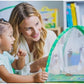 Insect Lore Butterfly Farm - Live Cup of 5 Caterpillars, Reusable Habitat, STEM Butterfly Activity Journal & Supplies - Grow, Observe and Release Painted Lady Butterflies