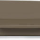 2 Pack of Extra Large Cat Litter Box (ABS Material), Low Entry Senior Litter Pen for Geriatric Kitty Big Cats, Jumbo Pet Safe Litter Boxes Tray for Pets Potty (Light Brown, 24" L x 20" W)