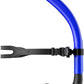 OMID SN1 Snorkel for Adult Youth, Diving Snorkel with One-Way Purge Valve, Food-Grade Silicone Mouthpiece
