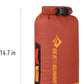 Sea to Summit Big River Dry Bag, Heavy-Duty Dry Storage, 8 Liter, Picante Red