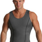 Insta Slim -Made in USA- Compression Tank-Top Shapewear for Men. Tummy Control Slimming Body-Shaper for Belly & Back Support