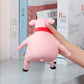 Stretchy Glue-Sand Filled Rubber Pig, Latex Piglet Soft Decompression Doll Toy, Animal High-Elastic Stretchable, Decompression Toy for Adults and Children
