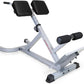 CAPHAUS 45 Degree Roman Chair Glutes Hamstring Workout Equipment for Muscle Strength Training Fitness, with Dip Station, Adjustable Hyperextension Ab Bench, Multi-Functional Back Machines
