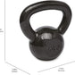 Amazon Basics Cast Iron Kettlebell