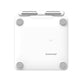 Smart Scale for Body Weight, 8 Electrodes Digital Bathroom Scale (White)