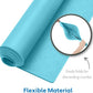 MIGHTY MONKEY 100% Waterproof Dog Food Mat, Raised Edges Silicone Pet Feeding Placemat for Cat, Dogs, Pet Bowls, High Lipped Tray Prevents Water Spills, Food on Floor, Dishwasher Safe, 24x16 Turquoise
