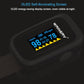 WRINERY Oxygen Saturation Monitor, Pulse Oximeter Fingertip, Oxygen Monitor, O2 Saturation Monitor, OLED Portable Oximetry with Batteries, Lanyard (Silver-White)