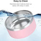 Grey Dog Double Wall Stainless Steel Pet Bowl, Vacuum Insulated, Non Skid, 64 oz