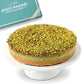 Andy Anand Gluten-Free Caramel Pistachio Cheesecake, 9-Inch, 2 lb – Freshly Baked, Real California Cream Cheese, No Preservatives Gift Box
