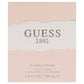 Guess 1981 Eau De Toilette Perfume Spray for Women, 3.4 Fl. Oz.