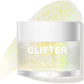 LANGMANNI Holographic Body Glitter Gel for Body, Face, Hair and Lip.Color Changing Glitter Gel Under Light. Vegan & Cruelty Free-1.35 oz (4# Sapphire Blue)