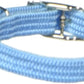 Kool Kat Elastic Cat Safety Collar with Bell, Light Blue, 8"