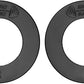 Micro Gainz Calibrated Fractional Weight Plate Set of 2 Plates, Choose Set (.25LB-1.25LB), Designed for Olympic Barbells for Strength Training & Micro Loading Bar Weights, Made in USA