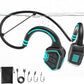 Bone Conduction Swimming Headphones – IP68 Waterproof Bluetooth 5.3 Open-Ear with 32GB MP3 Player, Swim Training Headset for Pool & Open Water, Blue