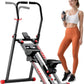 Stair Stepper for Home Gym Exercise, New Version Vertical Climber Machine for Full-Body Workout,Resistance Three-Speed Adjustment, Compact Folding Cardio Exercise Climber