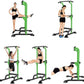 SogesHome Power Tower Pull Up Bar and Dip Station Adjustable Height Dip Stand Multi-Functional Strength Training Fitness Workout Station