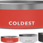 Coldest Dog Bowl - Anti Rust Metal, Non Slip, 3 Layers Insulated Stainless Steel Dog Bowls - Spill Proof & Heavy Duty - Water Bowl for Dogs, Cats & Pets, Dish Washer Safe (42 oz, Crimson Red)
