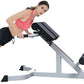ComMax Roman Chair Back Hyperextension Bench Adjustable Back Exercise Machine Home Gym Workout Equipment for Abs and Glute