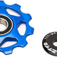 ZTTO Guide Pulley Bike Rear Derailleur Pulley Wheels, Colorful Aluminum Alloy 11T 13T CNC Road Bike Guide Roller Bicycle Derailleur 4mm 5mm 6mm for MTB, Road Bike