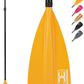 OCEANBROAD SUP Paddle - Adjustable Stand-Up Paddle for Paddleboard Kayak, Adjustable Aluminum Alloy Shaft with Reinforced Nylon Blades