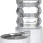 Sfozstra Dog Water Bowl Dispenser: 6L White Lagre Stainless Steel - BPA-Free - Automatic Gravity Pet Water Dispenser for Busy Owners