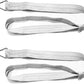 8.2ft 2.5m Aerial Straps Ropes Yoga Aerial Acrobatics Body Aerial Loop Trapeze Circus Apparatuses Equipment Three-Layer Straps 1 pairs