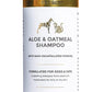 PetScy - Aloe & Oatmeal Shampoo for Dogs and Cats, Moisturizing Pet Shampoo for Skin Relief, All-Natural, Soap-Free & Gentle, Pina Colada Scent, 12 Oz