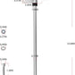 Replace Part for 1862050 Bow-Mount Stabilizer Kit Compatible with Ultrex, Fortrex and Riptide SF Models