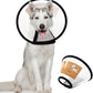 Plastic Pet Recovery Collars & Cones for Dogs and Cats After Surgery Adjustable Dog Neck Cone Surgical Elizabeth E-Collar Prevent Biting and Stop Licking Wound (XXXL)