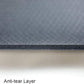 RevTime Extra Large Exercise Mat 7 x 5 feet (84" x 60" x 1/4") 6 mm Thick & High Density Mat for Home Cardio and Yoga Workouts, Durable Gym Floor Mat, Black
