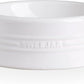 Sweejar Gradient Dog Bowl, Ceramic Dog Food Dish for Large Dogs and Large Cat, Porcelain Pet Bowl for Food and Water 32 oz (White)