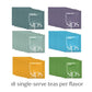 Grace Farms Tea Variety 108 Count Envelopes | Black, Green, and Herbal Individually Wrapped Tea Bags (6 flavors × 18 each) | Fair Trade, USDA Organic, Kosher Tea Variety Pack