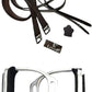 Leather English Riding Horse Saddle Starter Kit Brown Saddle Combo Pack Set of 7 pcs