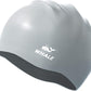 WHALE Extra Large Swim Cap for Women Men, Durable Silicone Swimming Hat with Ear Protection, Unisex Adults Bath Swimming Caps for Long Thick Curly Hair & Dreadlocks Braids Weaves Afro Hair