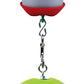 Horsemen's Pride Combo Horse Stall Toy: Apple Scented Jolly Ball and Apple Flavored Snack Holder (SS203)