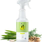 kin+kind Plant Based Flea and Tick Spray for Dogs and Cats – Essential Oil Formula with Lemongrass – Flea and Tick Prevention for Cats, Kittens, Puppies & Dogs - Pet Supplies - Family Safe – 32 fl oz