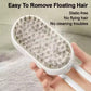 3-in-1 Cat Grooming Brush – Water Spray & Self-Cleaning Shedding Brush for Cats & Dogs – Pet Hair Removal & Massage Comb for Long & Short Hair (White). (White)