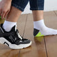 BERING Men's Ankle Socks Athletic Running Cushion Quarter (6 Pairs)