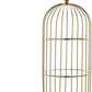 Efavormart 22" - 3 Tier Crystal Mirror Top Gold Metal Bird Cage Cupcake Cake Stand, Dessert Display for Wedding, Party, Birthday, Baby Shower Celebrations, Home Decorations