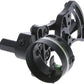 TRUGLO Range Rover Single-Pin .019" Dia Right-Handed Archery Hunting Moving Black Bow Sight with Standard Adjustment - Light Not Included