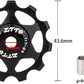 ZTTO Guide Pulley Bike Rear Derailleur Pulley Wheels, Colorful Aluminum Alloy 11T 13T CNC Road Bike Guide Roller Bicycle Derailleur 4mm 5mm 6mm for MTB, Road Bike