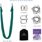 Aerial Silk Yoga Hammock & Swing for Home, Inversion Exercises, Starter Kit for All Levels - Durable with Extension Straps, Carabiners, and Pose Guide