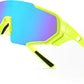 MALIDAK Sports Sunglasses for Mens Women Youth Baseball Sunglasses UV400 Protection Men Cycling Glasses