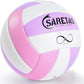 Beach/Water/Sand Volleyballs, Outdoor/Indoor Official Size, Soft Touch Volleyball for Beginners, Cute Volley Ball for Girls/Kids/Youth, Ideal Gifts with Pump for Backyard, Pool, Middle School