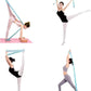Stretch Straps, Elastic Yoga Stretching Strap with Adjustable 11 Loops, Fitness Leg Stretch Band for Physical Therapy Dance Yoga Ballet Pilates Gymnastics Exercise Flexible Pilates Stretch Band