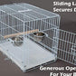 Pet Products Metal Portable Travel Vet Bird Parrot Carrier Cage Prevent Beaks Out White, 19-Inch by 12-Inch by 16-Inch