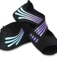 ABIRAM Yoga Socks Toeless Non-Slip Grips & Straps, for Pilates, Barre, Ballet, Bikram, Workout for Women