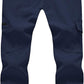 TBMPOY Men's Snow Ski Fleece Lined Hiking Pants Waterproof Winter Snowboard Warm Outdoor Insulated Pants Windproof