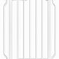 TSAYAWA Narrow Baby gate Baby Safety Gate 24.02-29Inch Auto Close Child Gates, Pressure Mounted Gate for Stairs & Doorways, Indoor/Outdoor Heavy-Duty Pet Gate for Toddlers, Dogs, White
