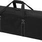 46 Inch Large Duffle Bag for Travel Camping - 127L Extra Large Heavy Duty Duffel Bag, Sport Equipment Storage Bag with 2 Sides Handles-Black